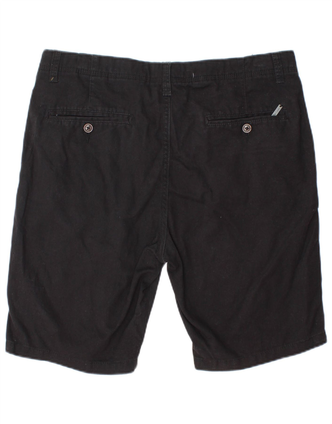 Męskie spodenki chino Pierre Cardin o regularnym kroju, średnie W32, czarne, bawełniane