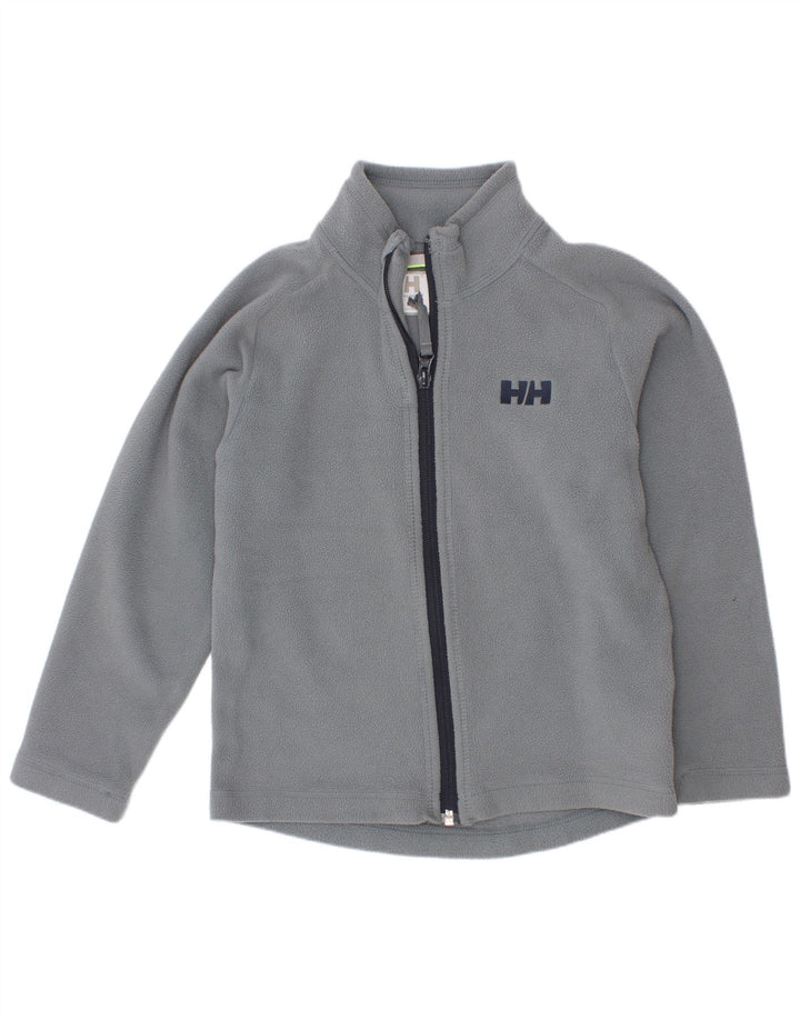 Kurtka polarowa Helly Hansen chłopięca 6-7 lat, szary poliester