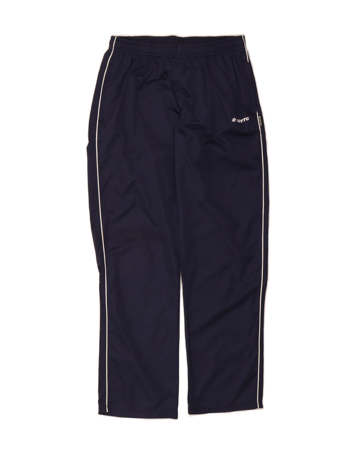 LOTTO Mens Tracksuit Trousers Large Navy Blue Polyester Vintage Lotto and Second-Hand Lotto from Messina Hembry 
