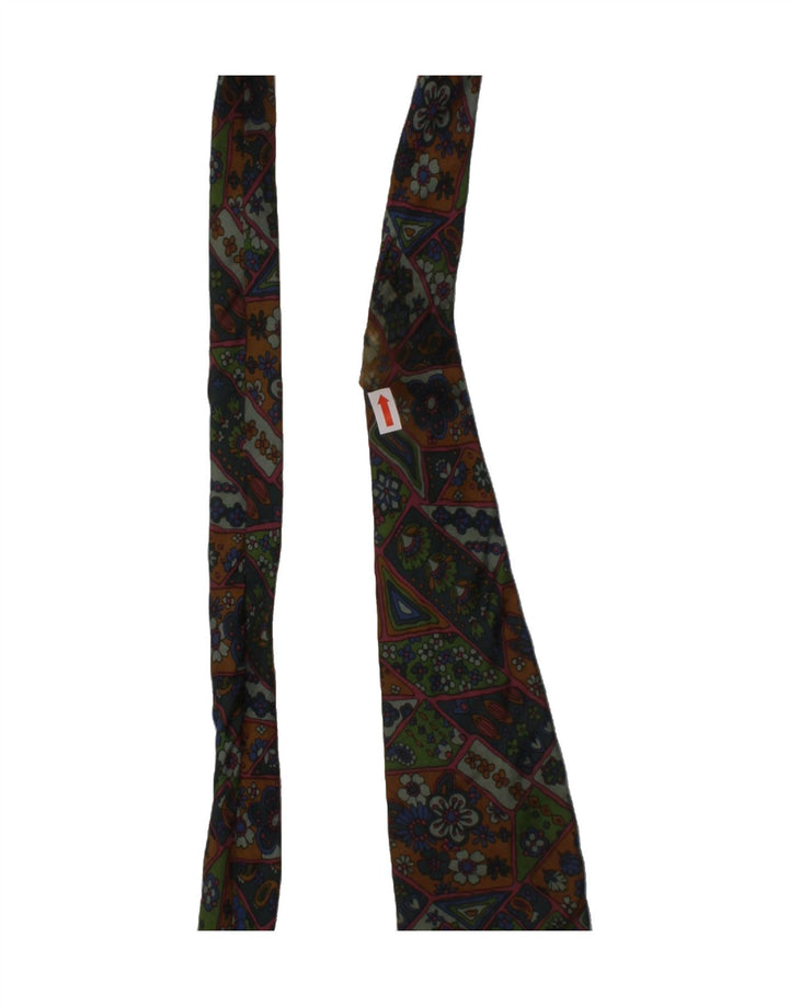 KENZO Mens Tie One Size Multicoloured Floral Silk Vintage Kenzo and Second-Hand Kenzo from Messina Hembry 