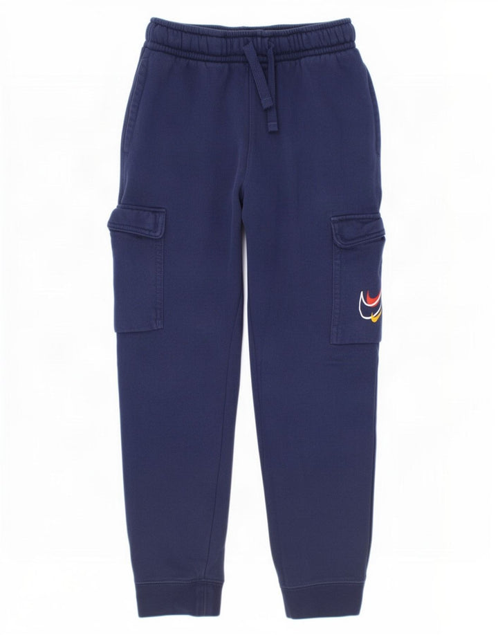 Spodnie chłopięce Nike Cargo Dresowe Joggery 10-11 lat, średni granat