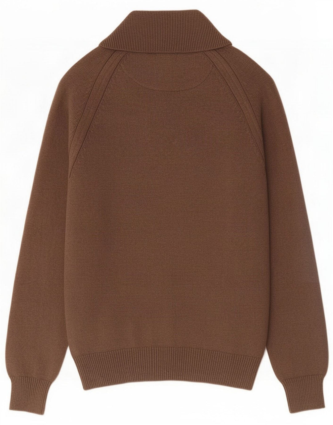 Marks & Spencer Męski sweter z guzikami w kolorze niebieskim, średni brąz