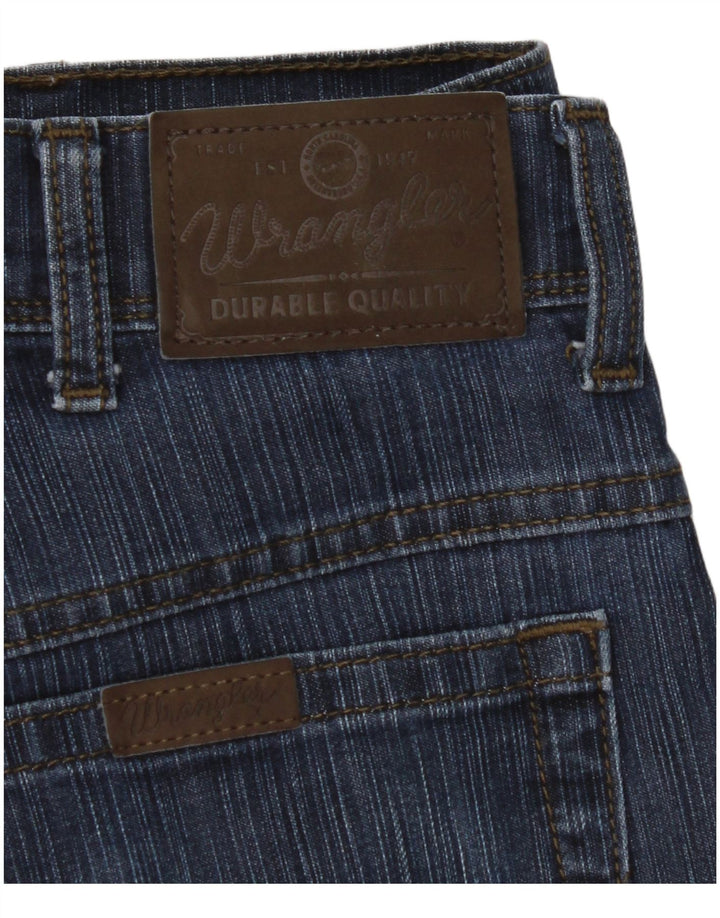 Męskie proste dżinsy Wrangler W32 L30 niebieskie