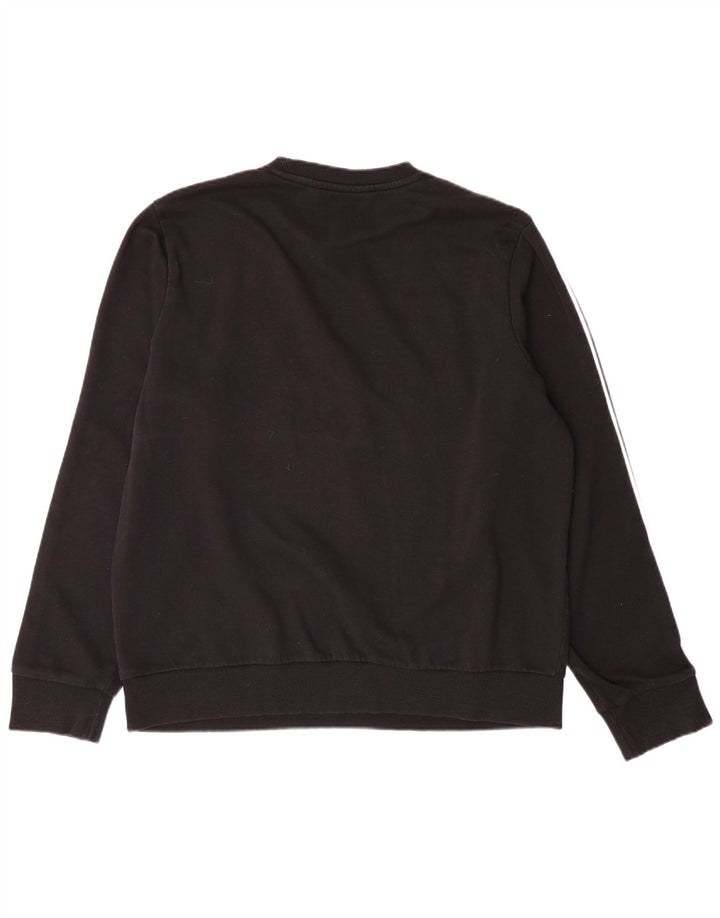 FILA Mens Graphic Sweatshirt Jumper Large Black Cotton