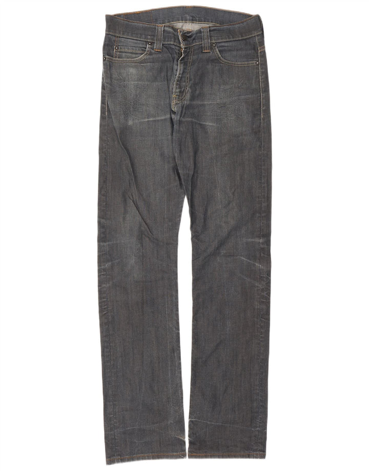 Męskie jeansy Levi's 506 Straight W33 L36 Niebieskie bawełniane