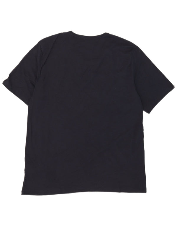 Koszulka męska Hugo Boss Top 2XL Granatowa, bawełniana