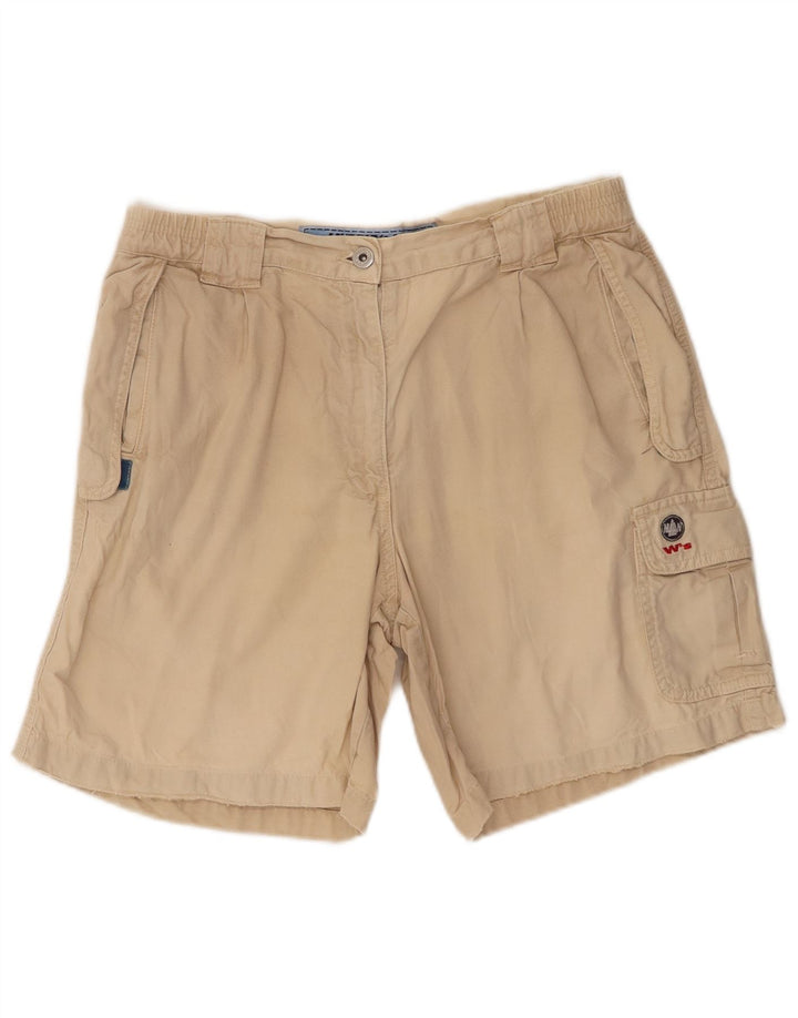 Damskie spodenki cargo Murphy & Nye W33, duże, beżowe, bawełniane