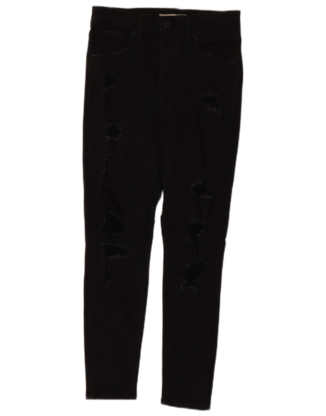 Damskie jeansy LEVI'S Mile High Super Skinny W29 L27 Czarne bawełniane