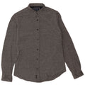 Koszula męska Zara Slim Fit, średnioszara, bawełniana