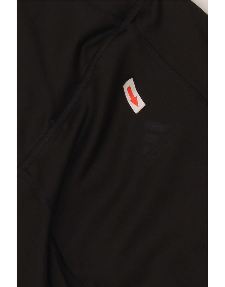 Damskie legginsy Adidas Aeroready UK 12/14, średni czarny poliester