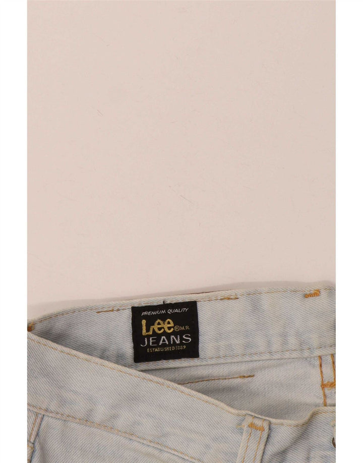 Damskie jeansy Lee Straight W28 L31 Niebieskie bawełniane