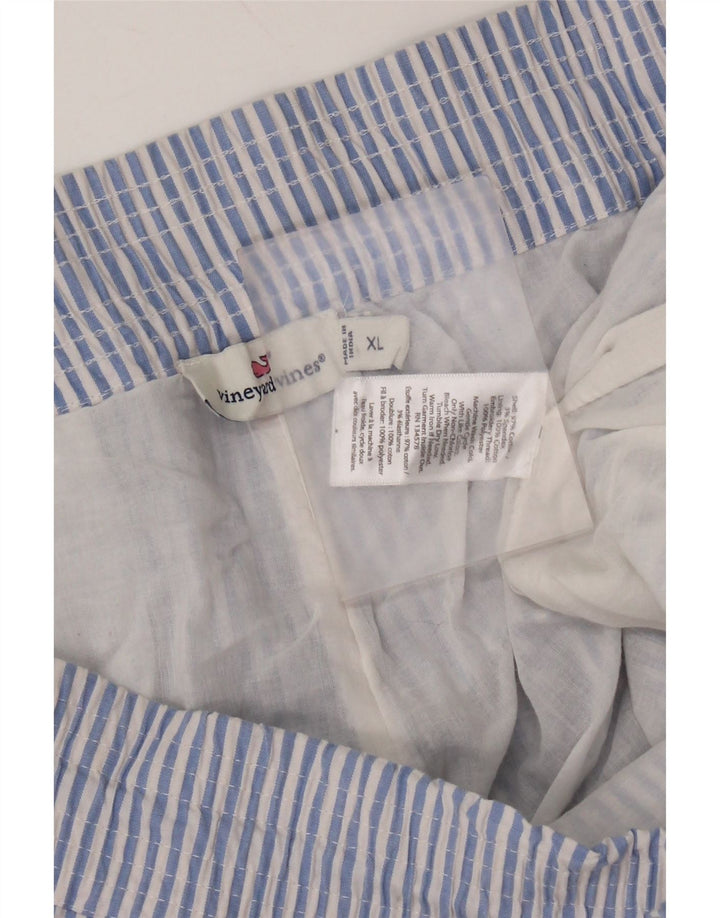 Szorty damskie Vineyard Vines XL W38, bawełniane w niebieskie paski