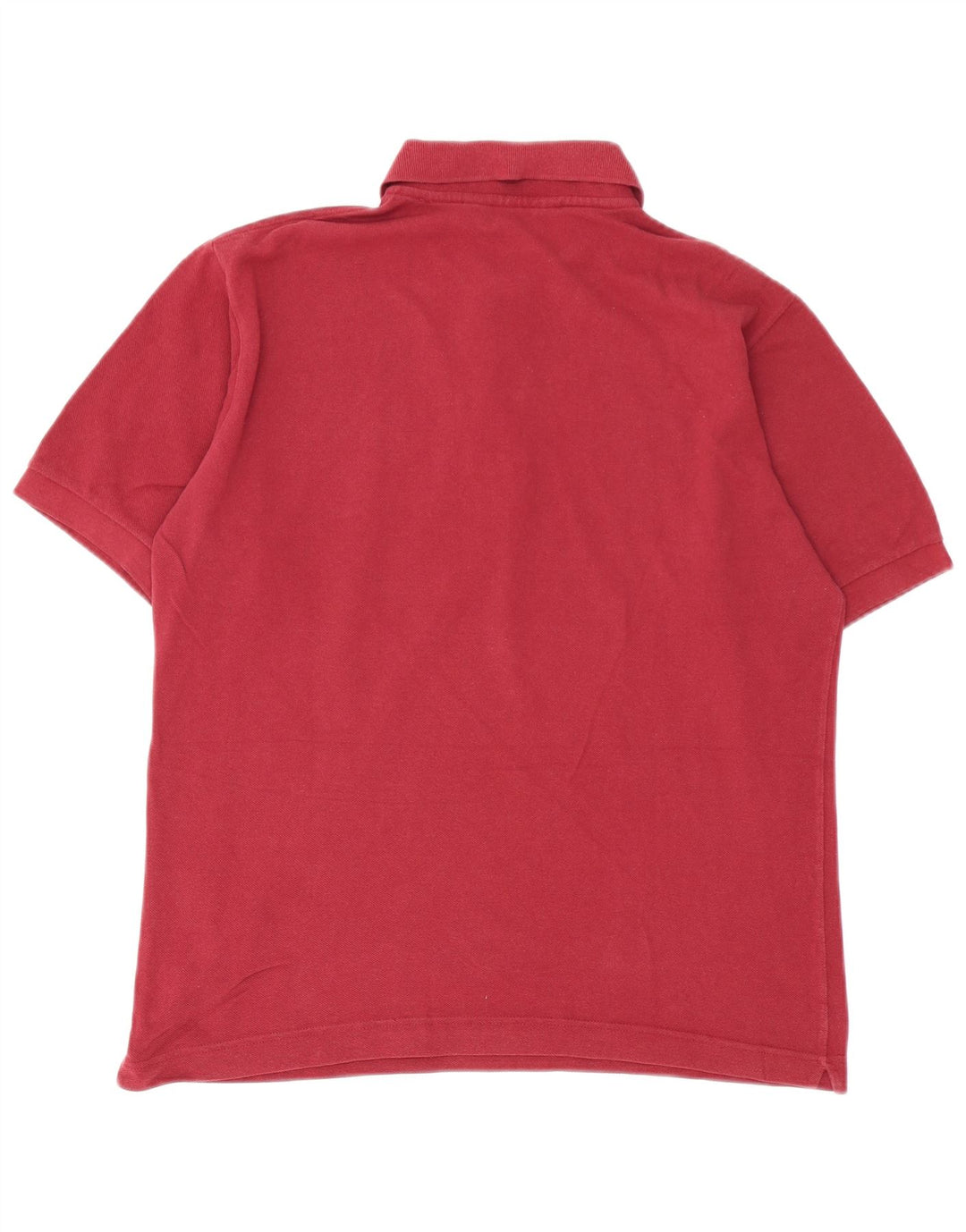 Męska koszulka polo Kappa, mała, bordowa, bawełniana