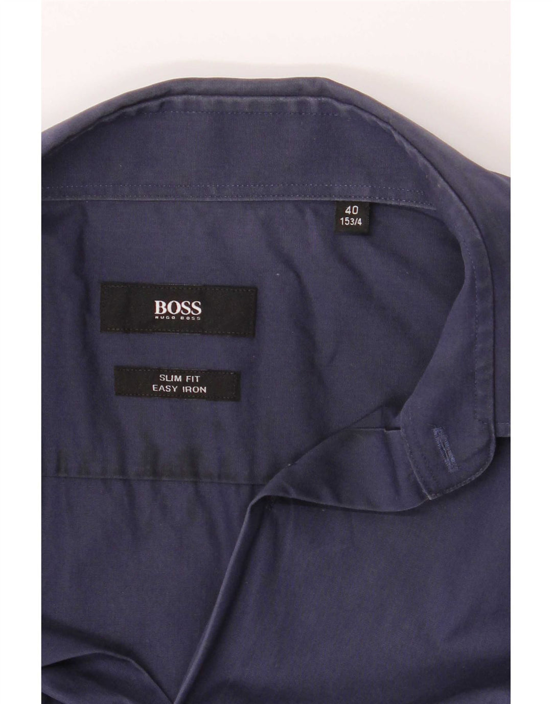 Koszula męska Hugo Boss Slim Fit, rozmiar 40 15 3/4, średni granat