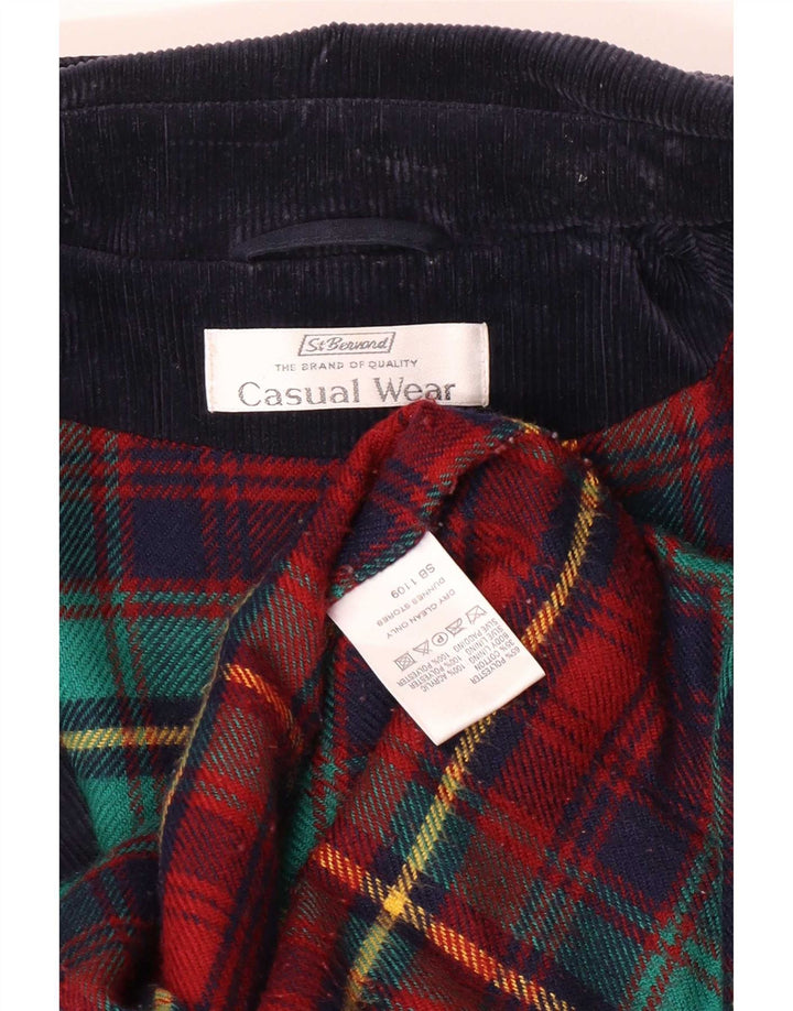 Damska kurtka parka z kapturem St. Bernard UK 18 XL, granatowa, poliestrowa