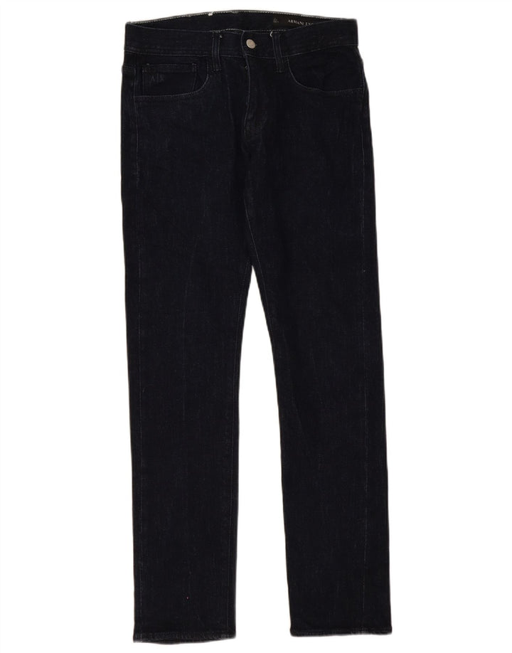 Jeansy damskie Armani Exchange W30 L30 Granatowe