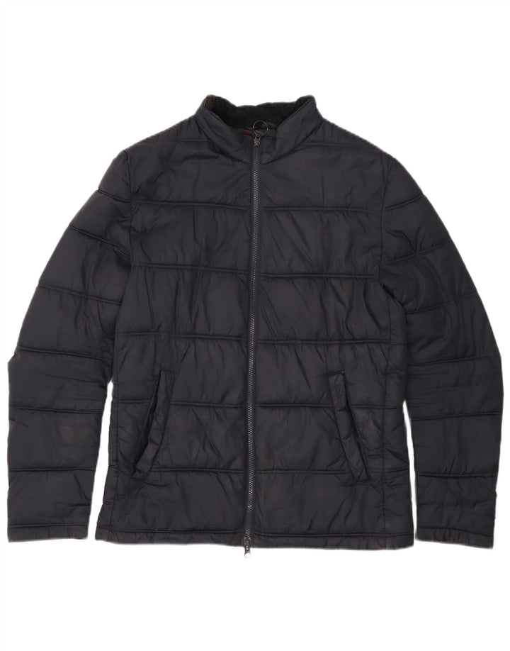 Męska ocieplana kurtka BARBOUR UK 36, mała, granatowa