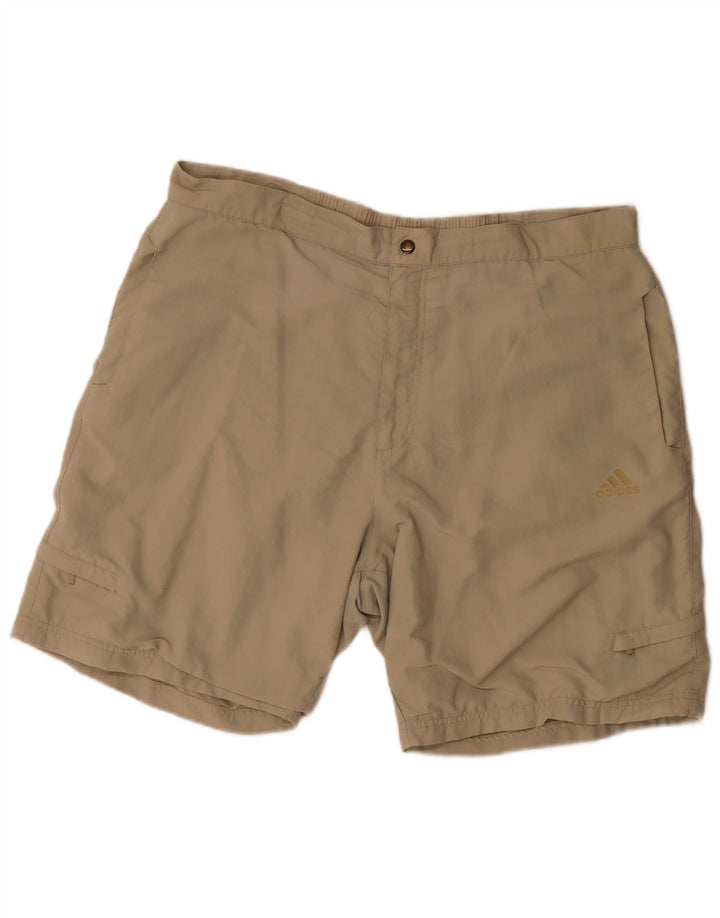 Męskie spodenki cargo Adidas XL W38 Beige Polyamide