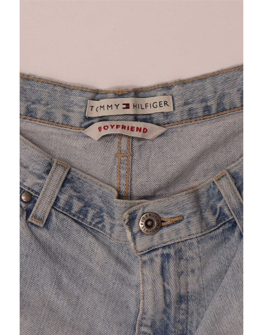 Damskie spodenki jeansowe Tommy Hilfiger W28 w kolorze średniego błękitu