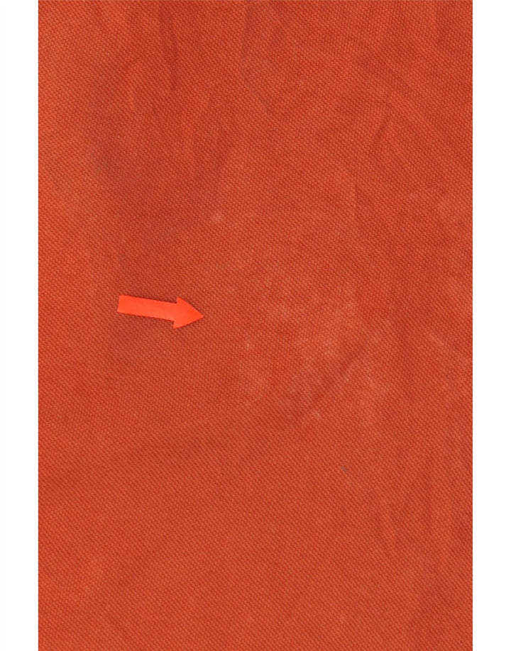 Męska koszulka polo Lyle & Scott XL, pomarańczowa, bawełniana