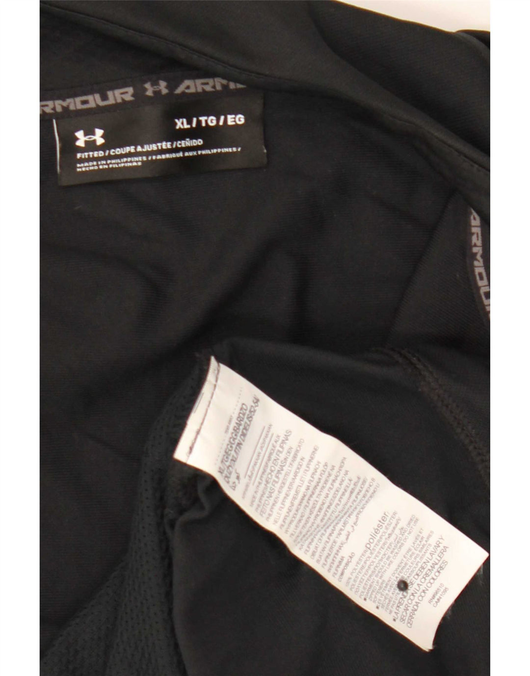 Męska kurtka dresowa Under Armour XL, czarna, poliestrowa
