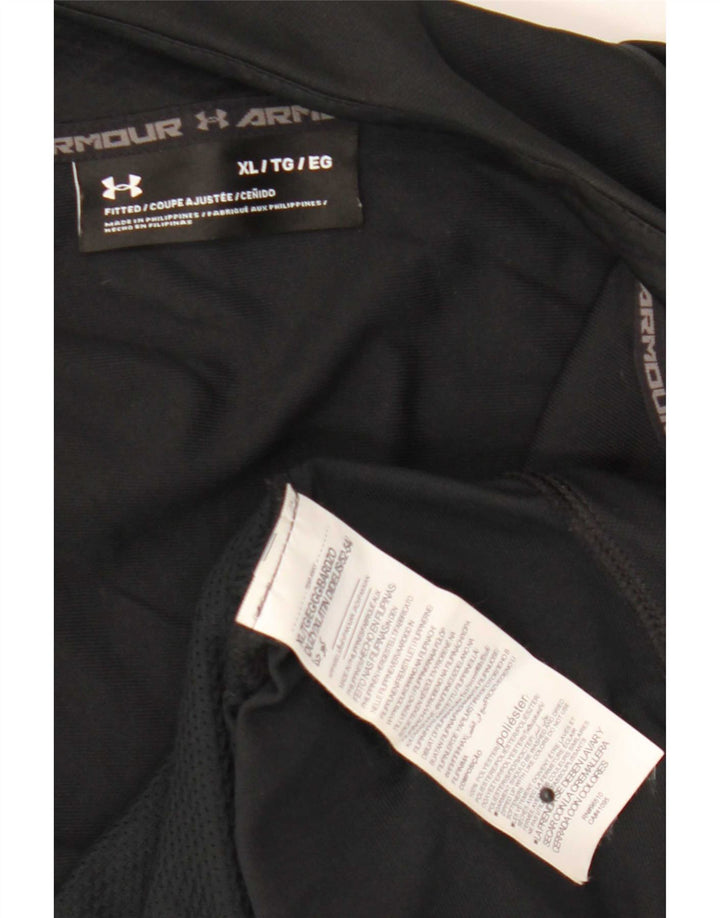 Męska kurtka dresowa Under Armour XL, czarna, poliestrowa