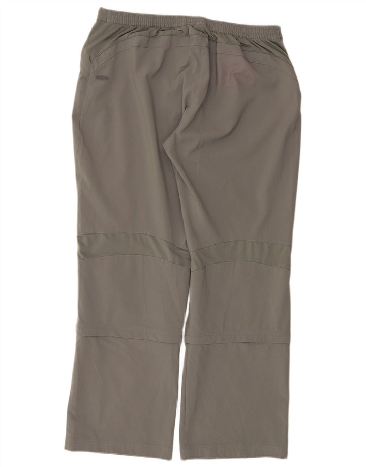 Damskie spodnie dresowe ADIDAS Clima 365 UK 20 2XL Szary poliester