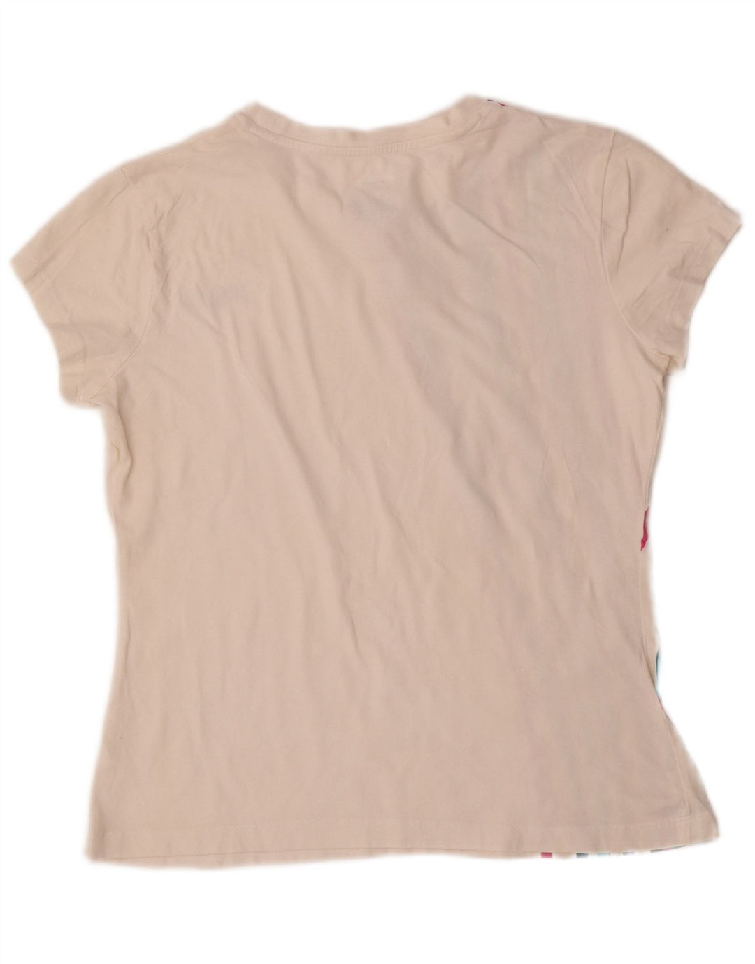 T-shirt damski Fila Top UK 14, duży, bawełniany w białe paski