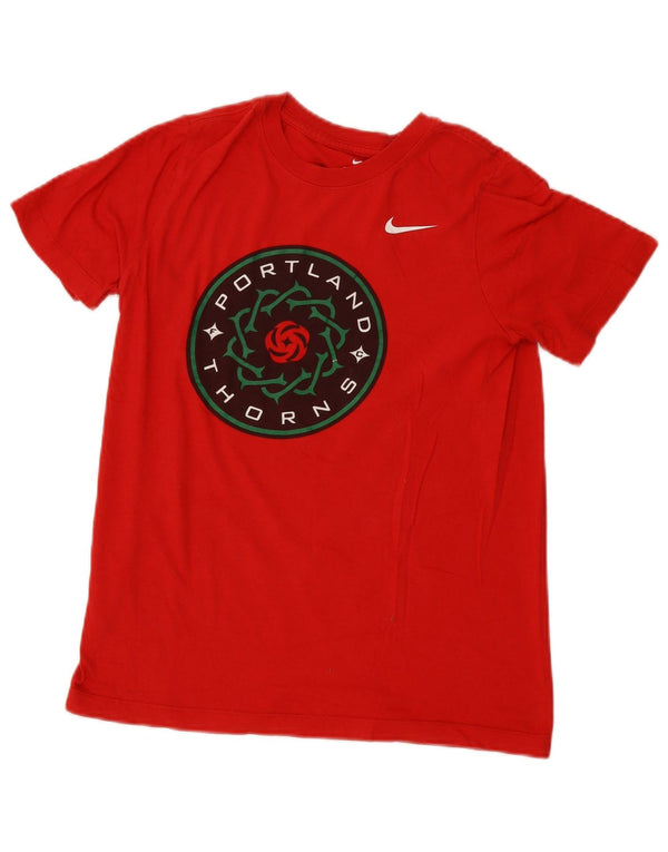 Damska koszulka Nike Portland Thorns Graphic Top UK 14, duża czerwona