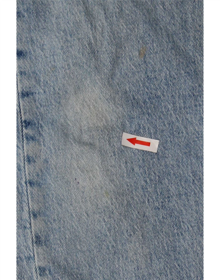 Męskie jeansy Levi's 501 Straight W31 L26 Niebieskie bawełniane