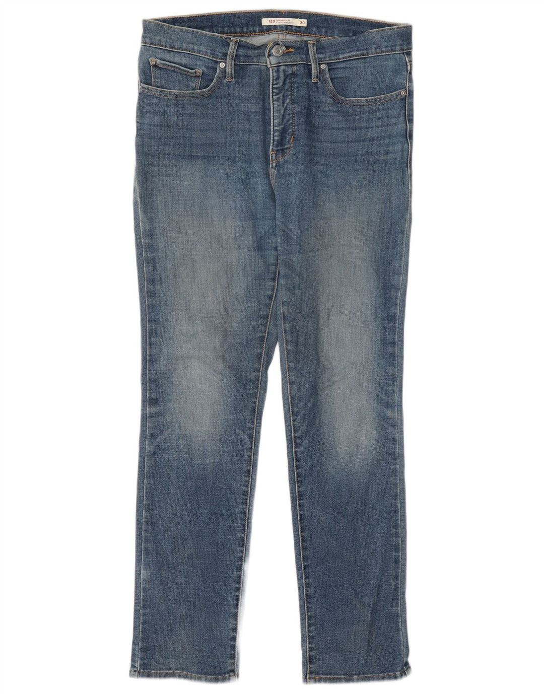 Damskie jeansy Levi's 312 Shaping W30 L29 Niebieskie