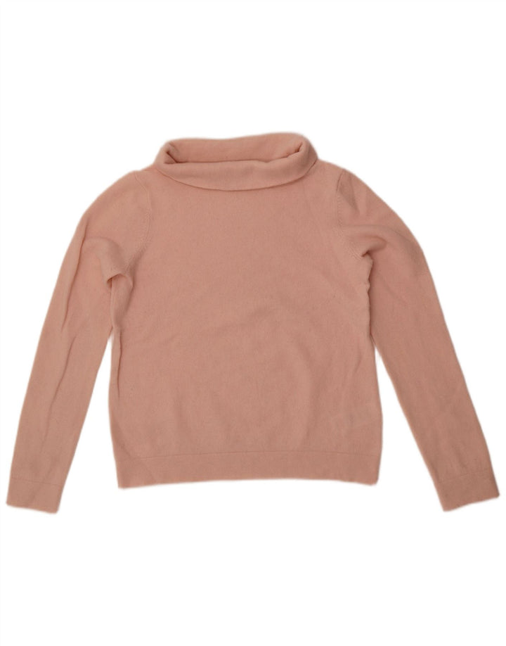Sweter damski Hobbs z okrągłym dekoltem, UK 10, mały, różowy, wełniany