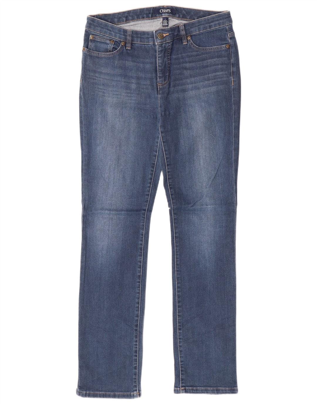 Damskie jeansy slim CHAPS US 8 Medium W30 L30 Niebieskie bawełniane