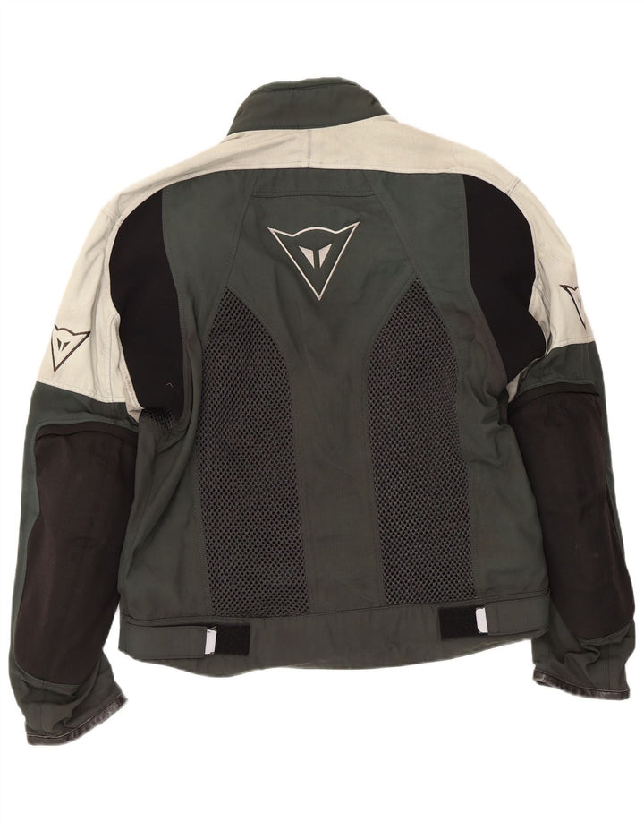 Damska kurtka wyścigowa Dainese Graphic EU 52, nylon w kolorze średnioszarym