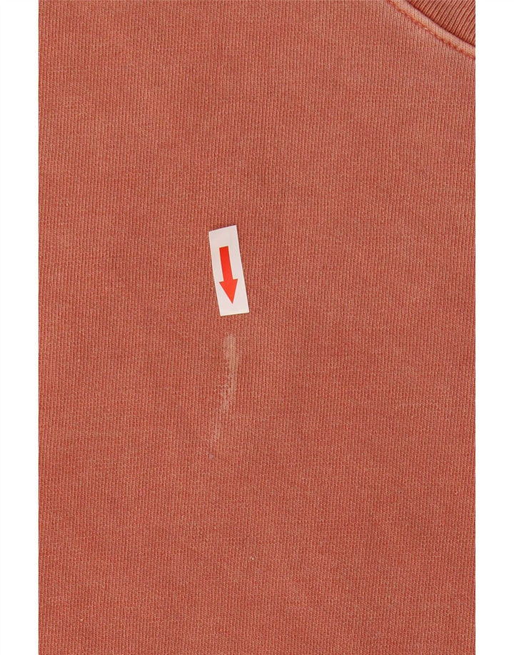 Damski sweter oversize Levi's UK 14, średni czerwony, bawełniany