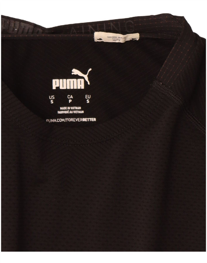 T-shirt męski Puma, mały, czarny
