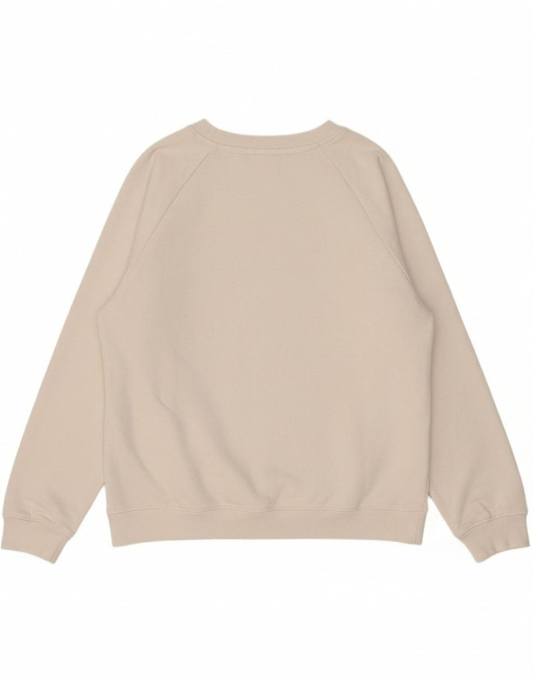 LEVI'S Womens Oversized Graphic Sweatshirt Jumper UK 10 Small White Cotton