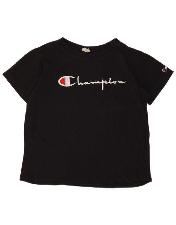 Damska koszulka graficzna Champion Top UK 10 Small Black
