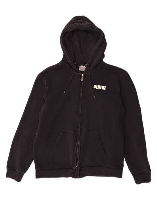 Damski sweter Puma z kapturem i zamkiem UK 14, średni czarny