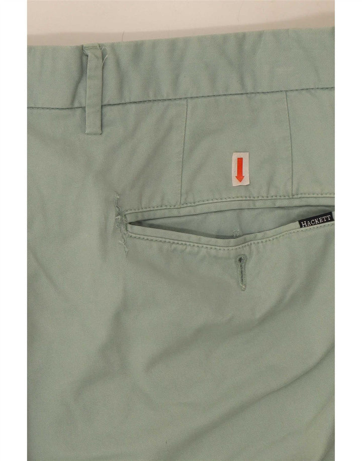Męskie spodenki chino Hackett XL W38, zielona bawełna