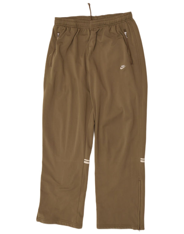 Męskie spodnie dresowe Nike, 2XL, khaki, poliester