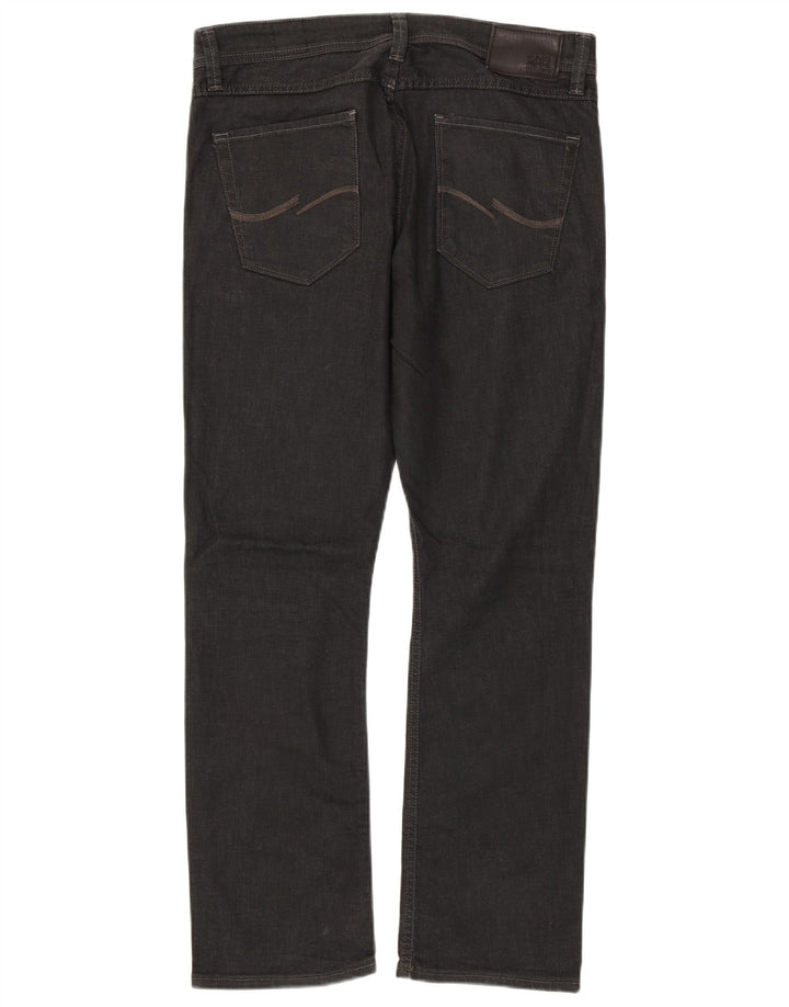 Męskie proste dżinsy Jack & Jones W34 L31 szare