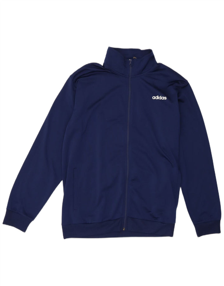 Adidas Męska bluza dresowa XL Granatowa, poliestrowa