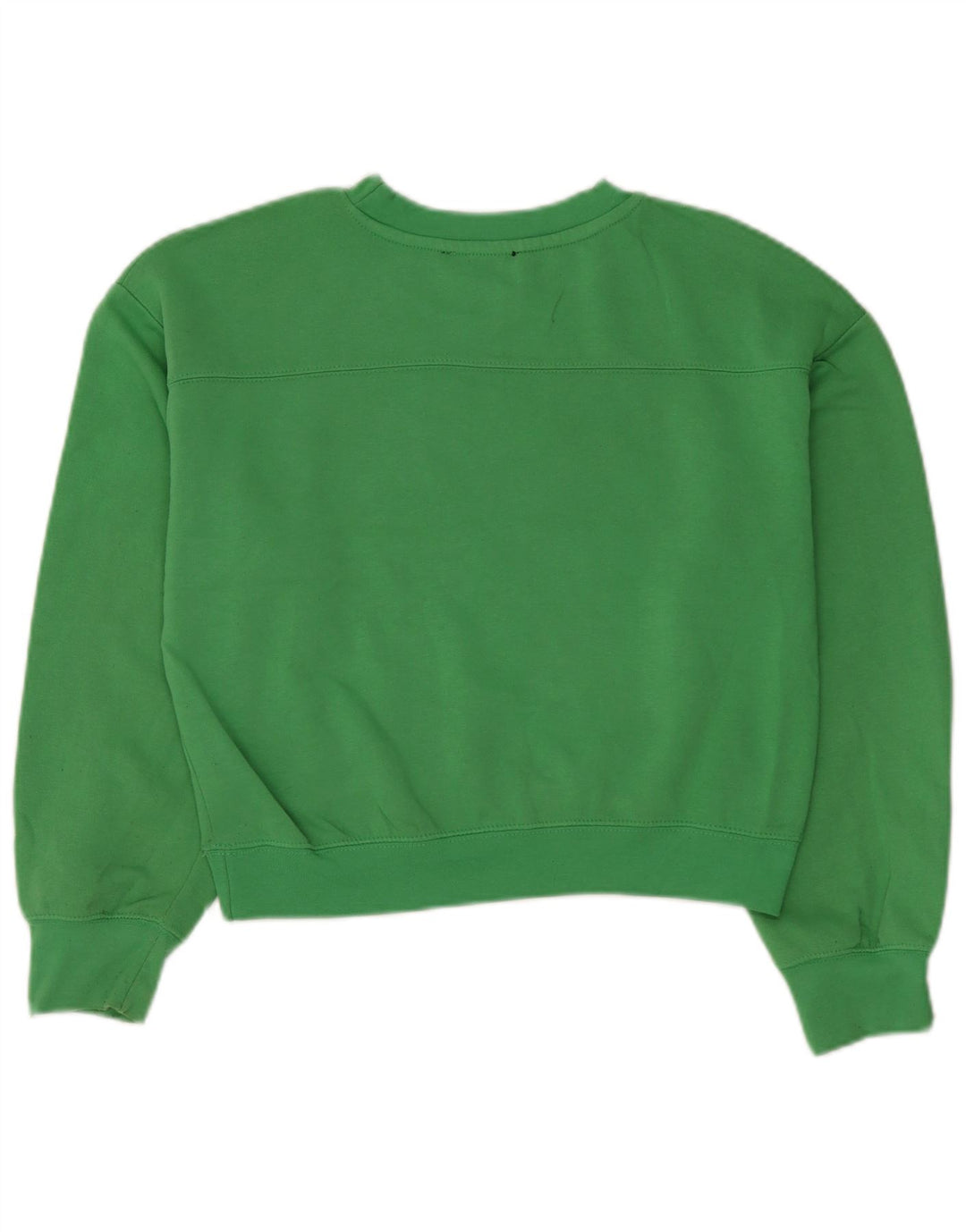 Damski sweter typu Crop Oversize Zara UK 10, mały, zielony, poliester