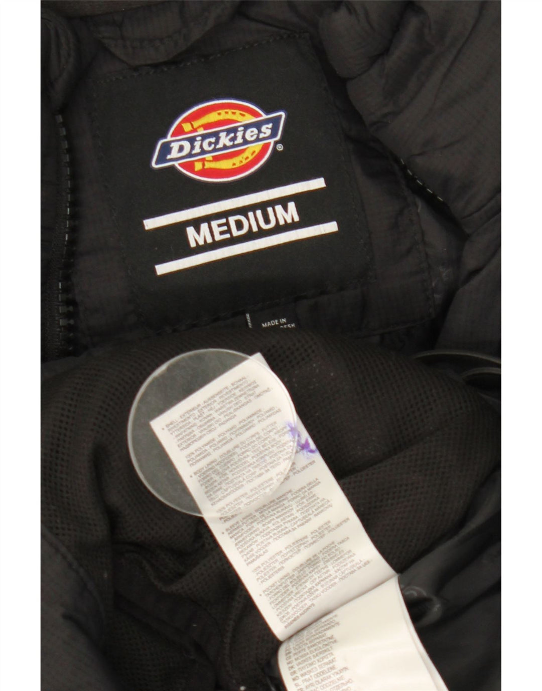 Damska ocieplana kurtka Dickies UK 14, średni czarny poliamid