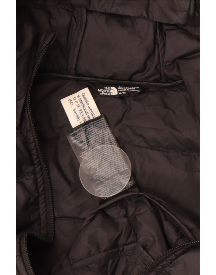 Wyściełana kurtka chłopięca z kapturem The North Face 13-14 lat XL, czarna, poliestrowa