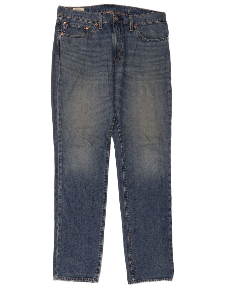 Męskie jeansy Levi's 511 Slim W34 L34 Niebieska bawełna