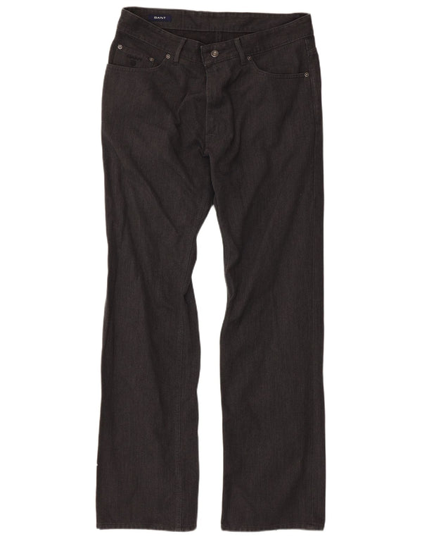 Damskie jeansy Gap Jason o regularnym kroju W34 L32 Szara bawełna