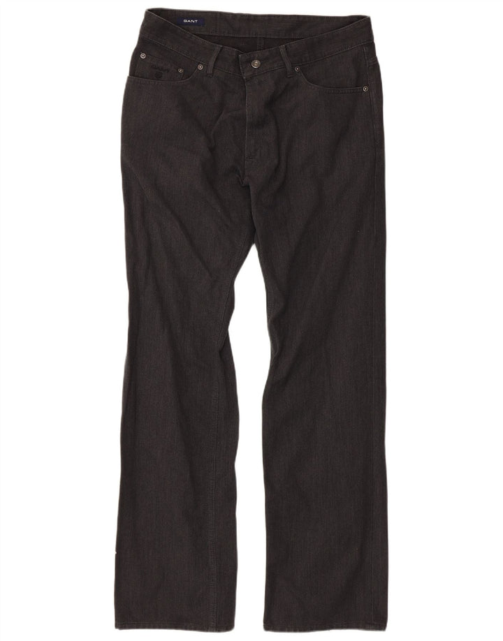 Damskie jeansy Gap Jason o regularnym kroju W34 L32 Szara bawełna