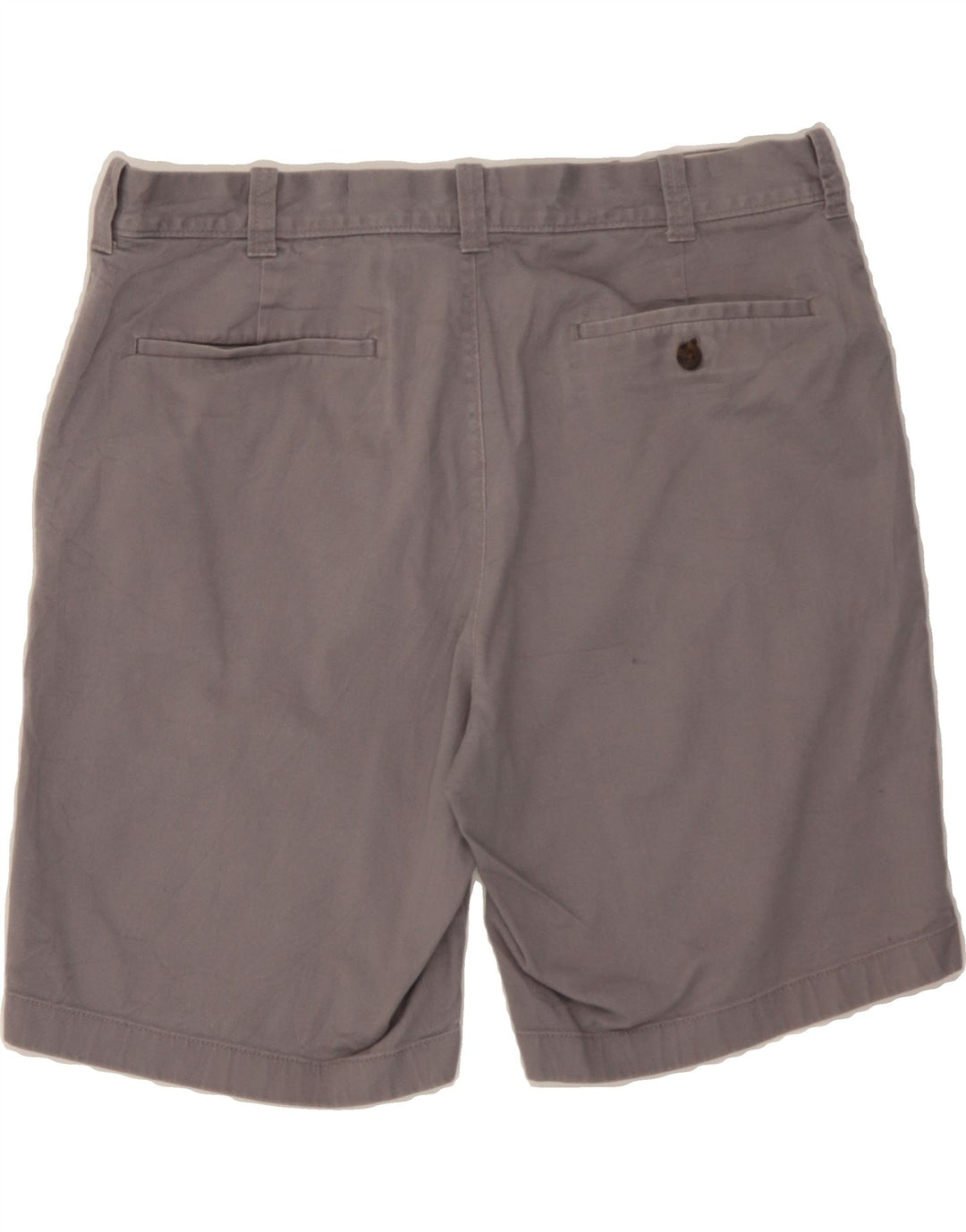 J. CREW Mens Chino Shorts W34 Large  Grey Cotton Vintage J. Crew and Second-Hand J. Crew from Messina Hembry 